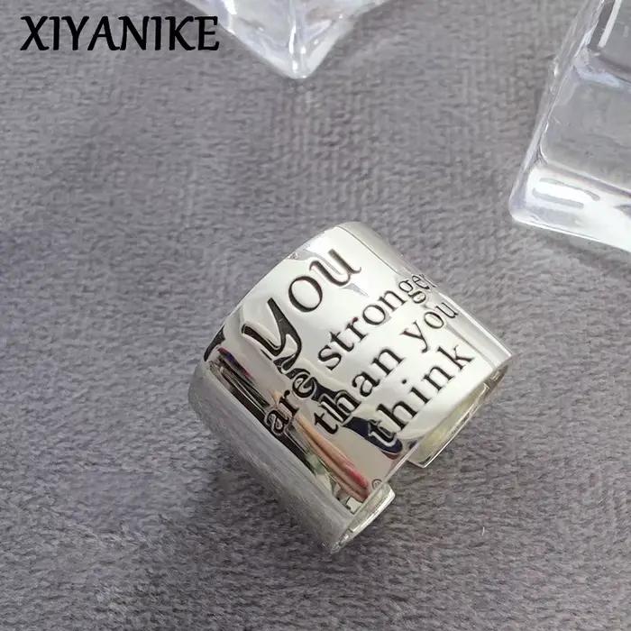 Bague de cocktail Hiphop avec revêtement d'argent pour homme et femme, style rock, motifs géométriques, ajustable, cadeau pour anniversaire, mariage et autres occasions spéciales