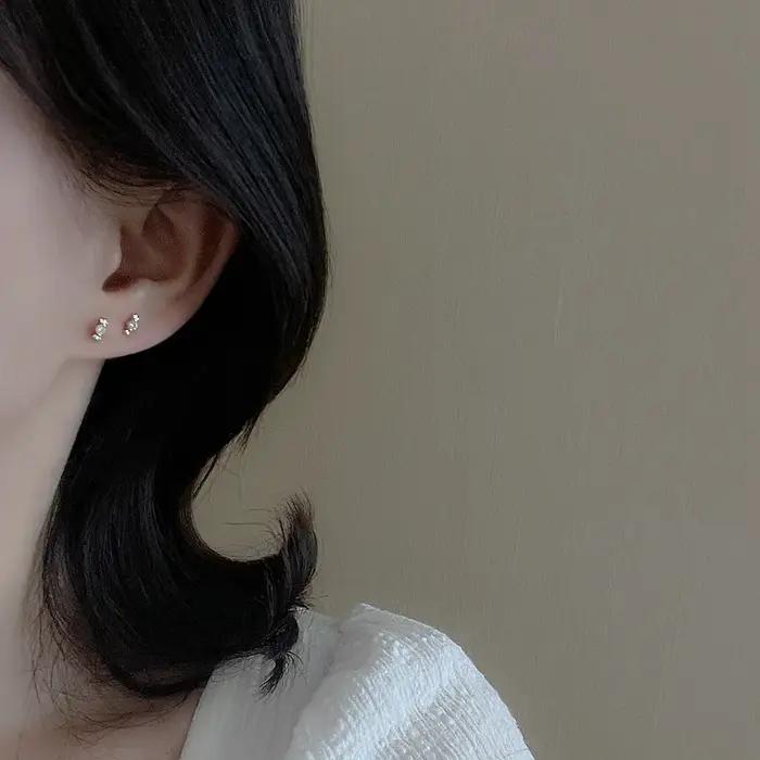 Boucles d'oreilles en argent Sterling 925 pour femmes
