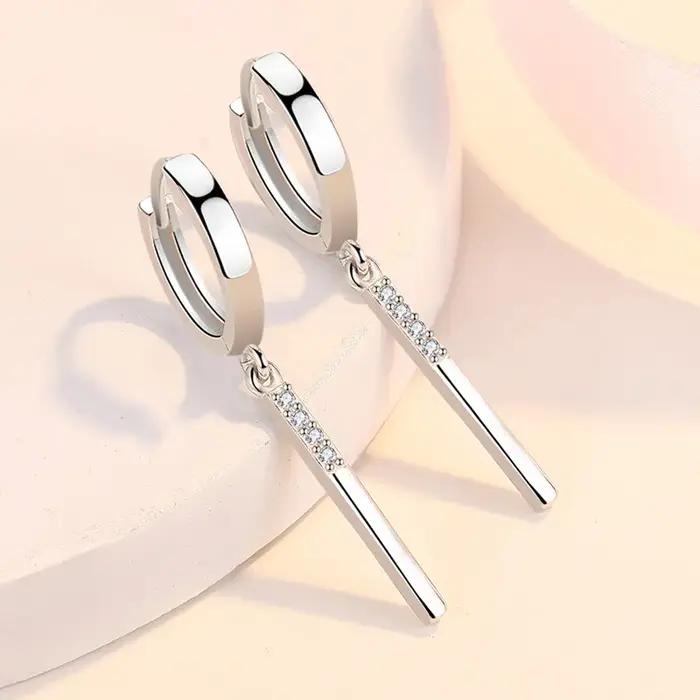Boucles d'oreilles en argent Sterling 925 pour femmes