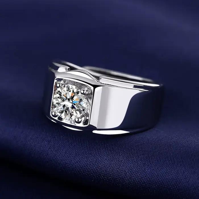 Bague en argent sterling 925 pour homme et femme