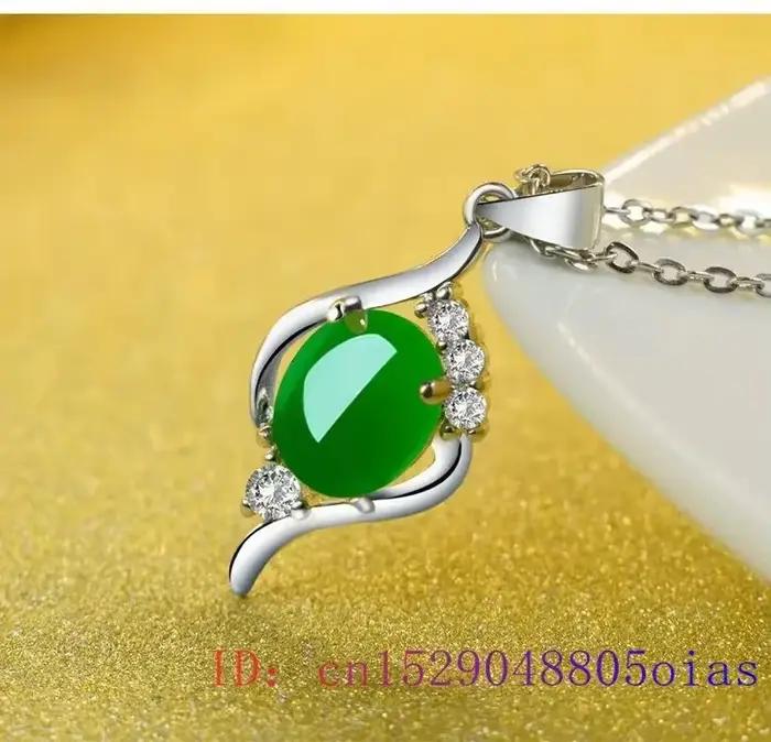 Pendentif amulette en jade solitaire pour femmes, cadeau naturel et élégant pour occasions spéciales