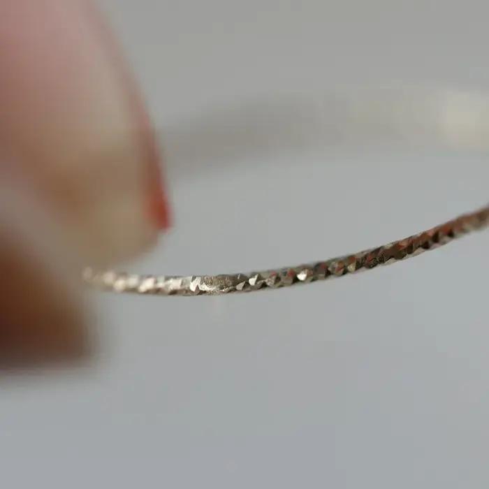 Monkton – bague fine minimaliste plaquée argent 925 et or 14 carats pour femmes