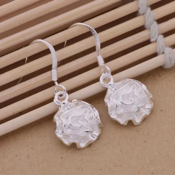 Boucles d'oreilles en argent sterling 925