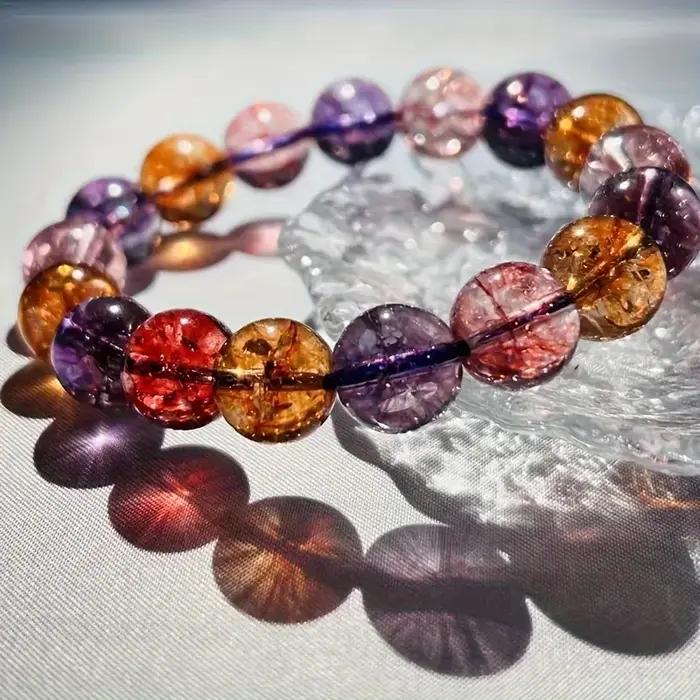 Bracelets en cristal pour hommes et femmes, accessoires perlés faits à la main