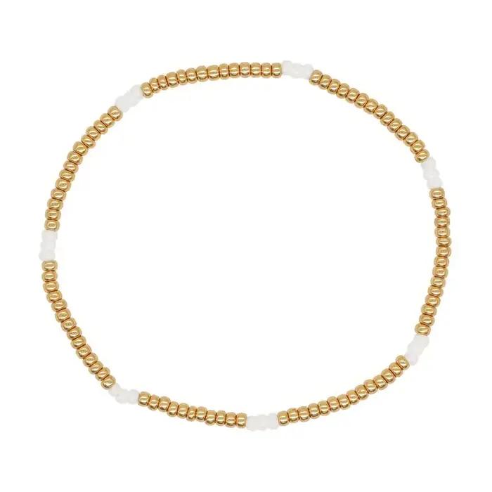 KKBEAD ensemble de bracelets de perles naturelles bijoux pour femmes plaqué or Miyuki Pulseras Mujer