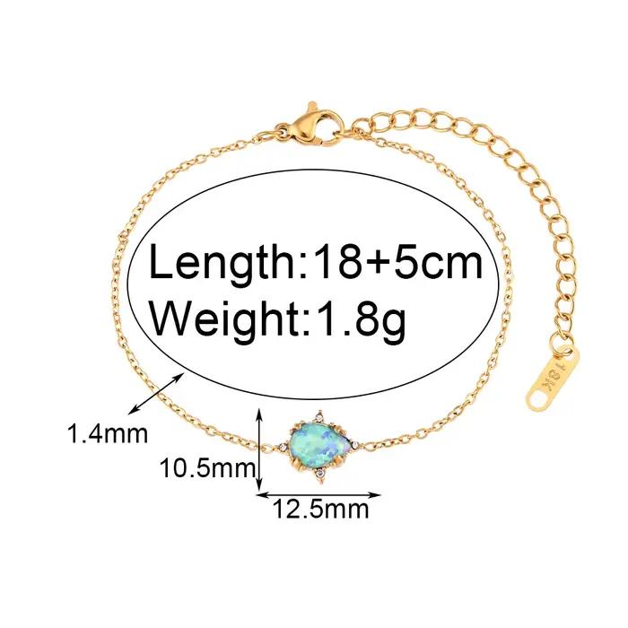 E.B.belle – ensemble de bijoux de mariée élégants, collier goutte d'eau, boucles d'oreilles, Bracele