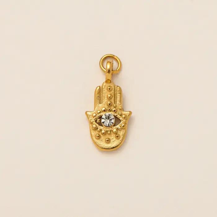 Charms étoile lune arc-en-ciel soleil en acier inoxydable plaqué or 18 carats pour fabrication bijoux à faire soi-même occasions spéciales