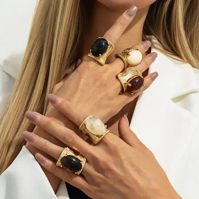 Bagues pour femmes, bijoux de doigt