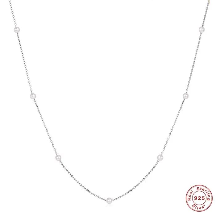 AIDE Pearl Choker Pull JoModern Collier pour femme