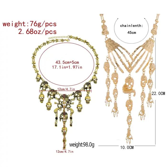 Collier Seton avec modules d'exagération pour femme