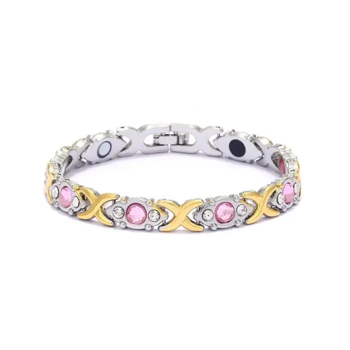 Bracelets magnétiques énergétiques en alliage écologique pour femmes