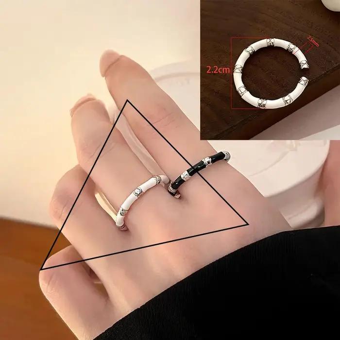 Nouvelle bague en argent sterling 925, épaisse, simple, motif vague thaïlandaise, double couche, tendance, pour couple, cadeau femme, livraison directe