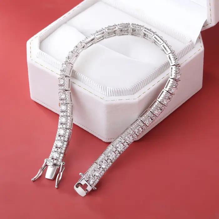 BXINY – Bracelet de luxe en Moissanite