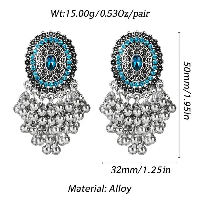 Kolczyki-Boucles d'oreilles rondes en biscuits pour femmes