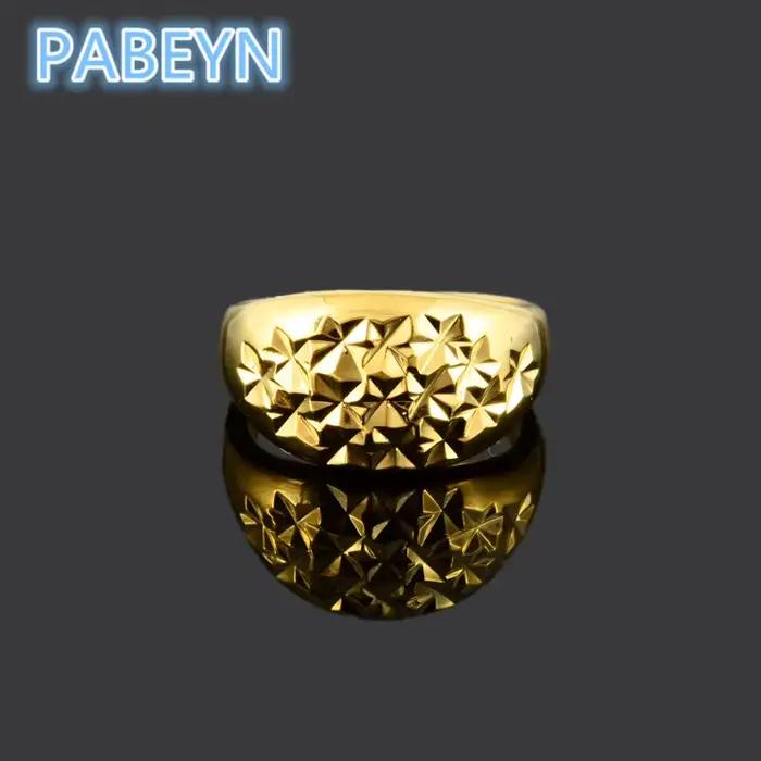 Bague de luxe en or 24 carats