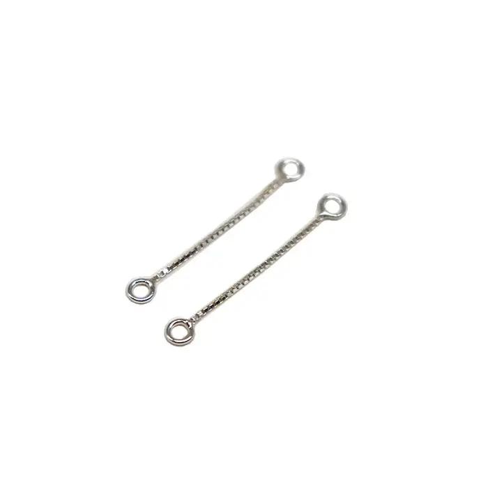 1 paire de boucles d'oreilles en argent Sterling 925