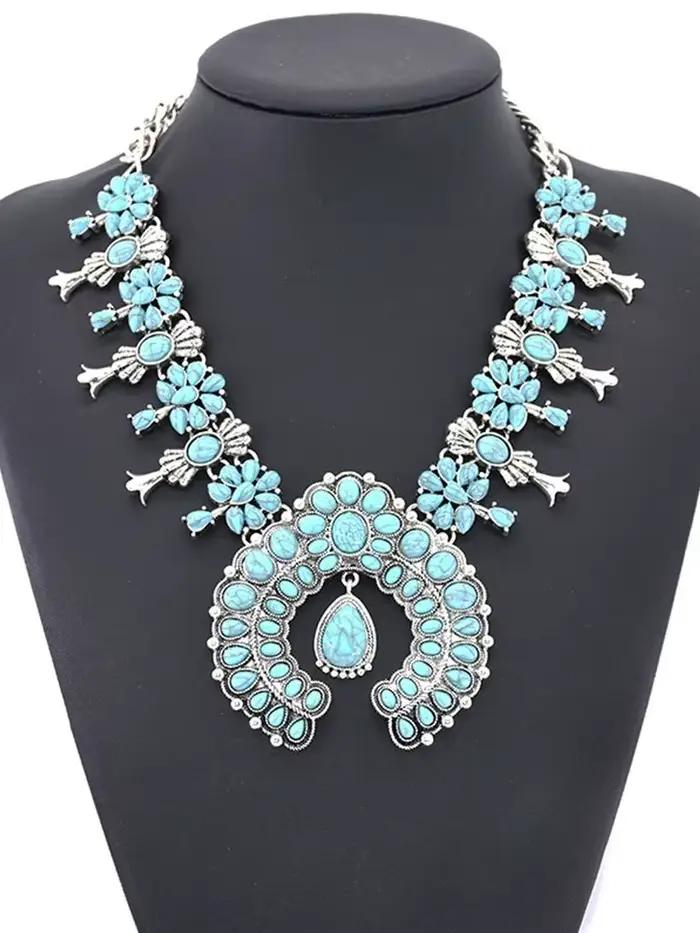 Navajo – ensemble de bijoux indiens pour femmes