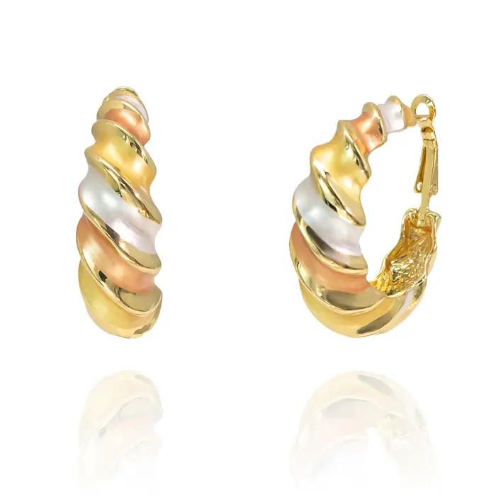 Boucles d'oreilles pour femmes YTJX Y2K, exquises, tricolores, adaptées aux filles gothiques, accessoires de fête, bijoux hypoallergéniques, cadeau de fiançailles