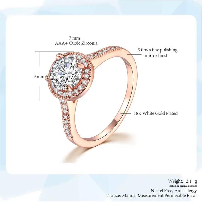 Bague de demande en mariage pour femme