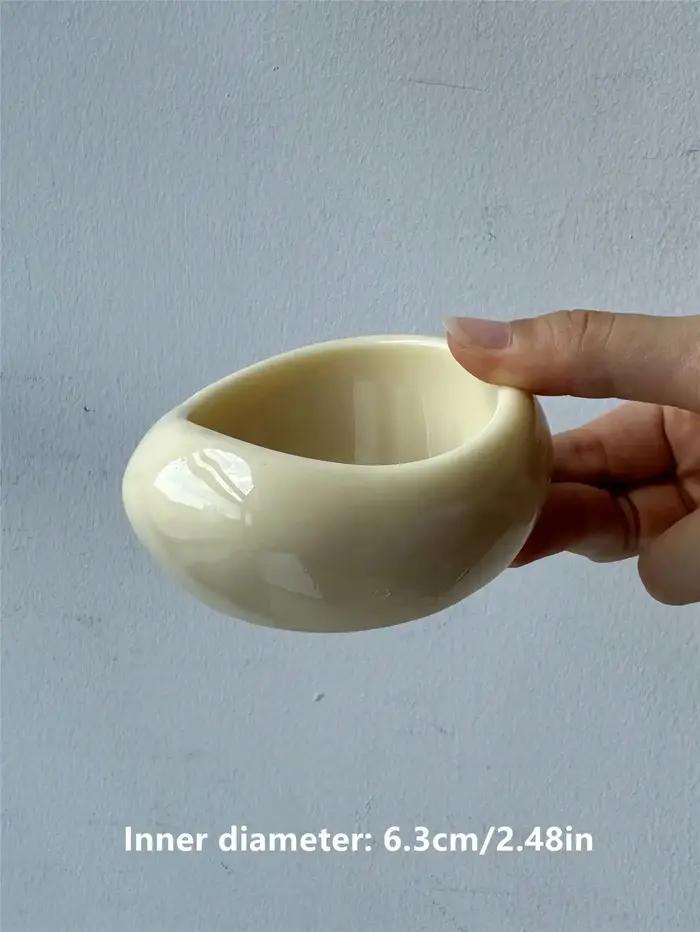 HUANZHI – Bracelet large géométrique asymétrique épais
