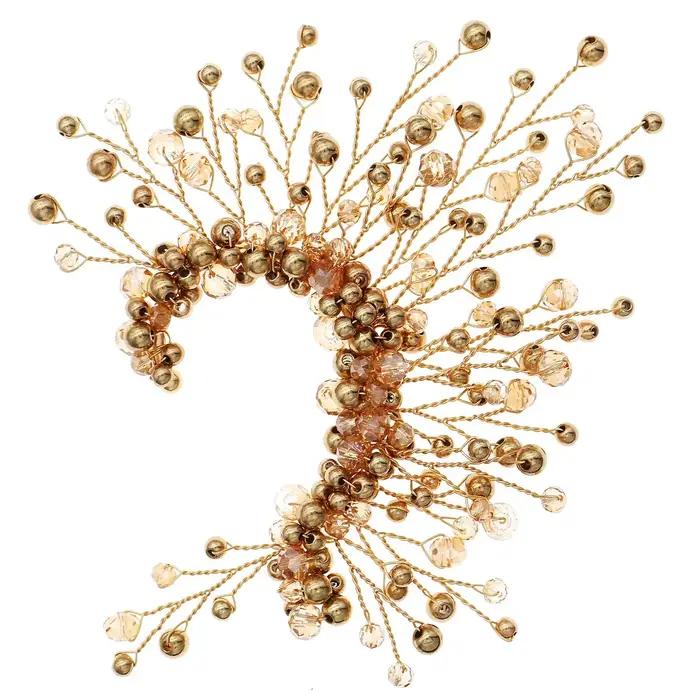 Boucles d'oreilles artisanales en perles