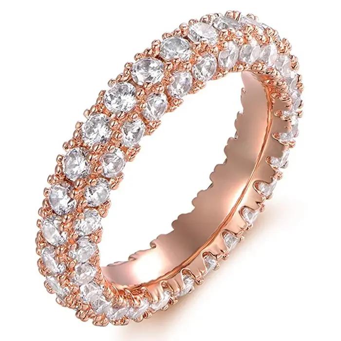 Huitan – bague de mariage de promesse de luxe pour femmes