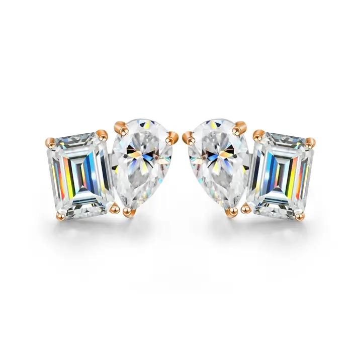 Boucles d'oreilles en or 18 carats pour femmes