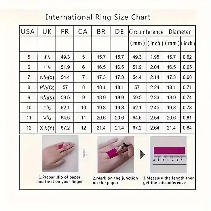 Bague détachable en Zircon incrusté de trois couches pour femmes