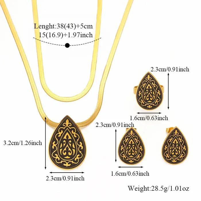 EILIECK Ensemble collier