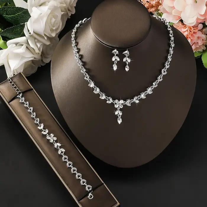 Boucles d'oreilles de mariée haut de gamme