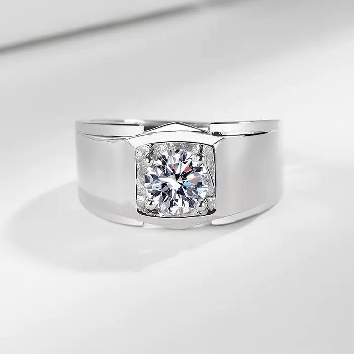 Bague en argent sterling 925 pour homme et femme