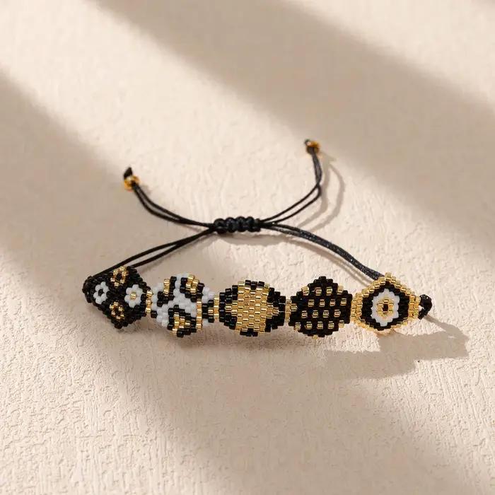 ALIYA Miyuki Bracelet pour femmes Design de mode étoiles Bracelets bijoux tissés à la main exquis Pulseras