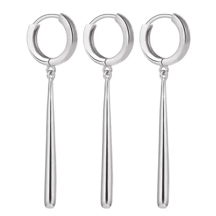 Boucles d'Oreilles en Argent Sterling 925 de Roronoa Zoro