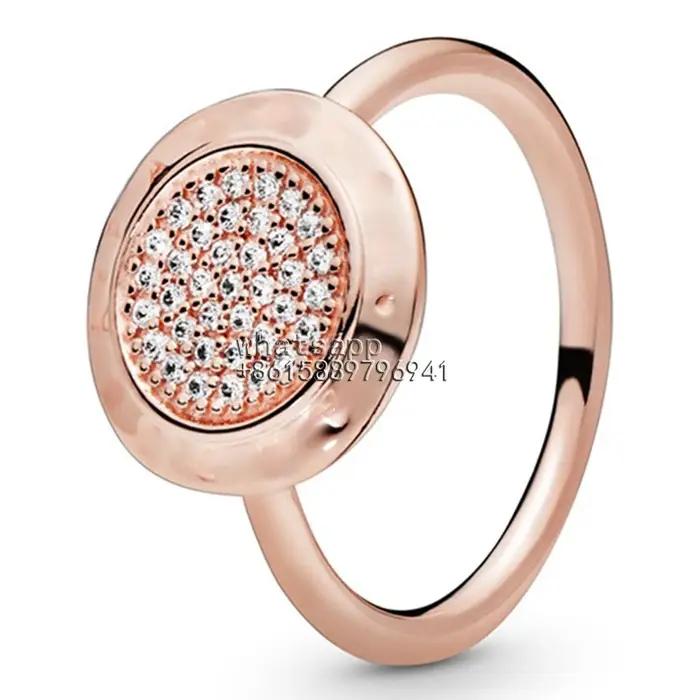 Bague minimaliste de luxe en argent sterling S925, classique et de haute qualité, Disney 2026