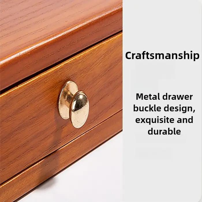 Boîtes à bijoux rétro en bois