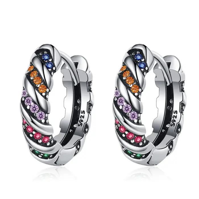 Boucles d'oreilles en argent Sterling 925 pour femmes