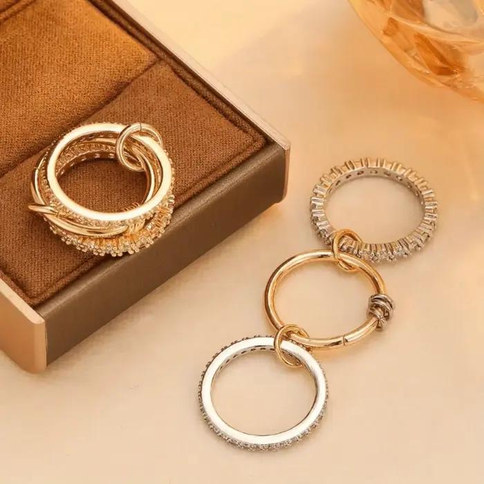 Bague empilable élégante pour femmes – Bijoux tendance pour les amateurs de mode