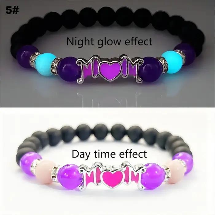 Bracelet de nuit d'amour de fête des mères pour les femmes