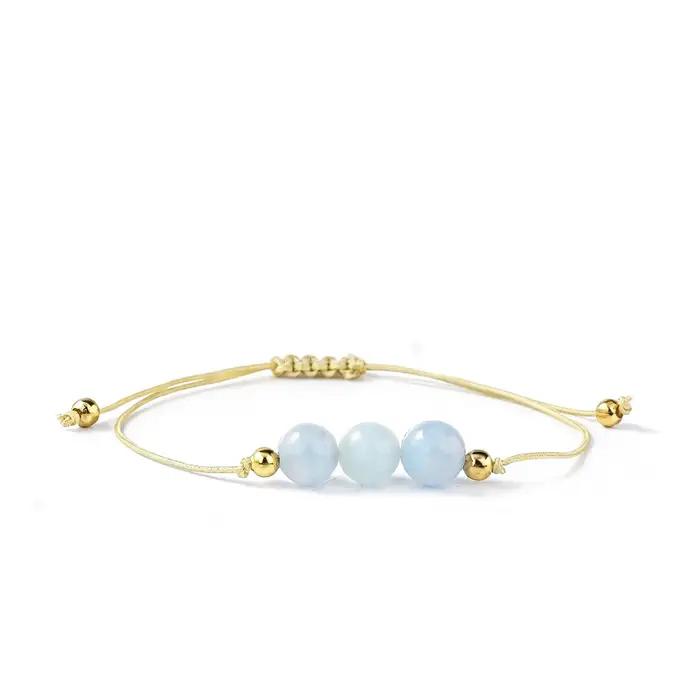 Bracelets en quartz rose pour femmes