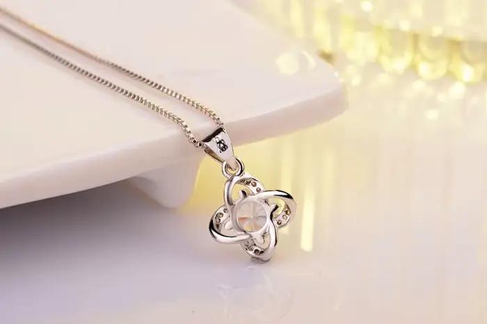 Ensemble de bijoux en argent sterling 925 serti de zirconium blanc moderne pour femmes occasions spéciales mariage fiançailles soirée festive