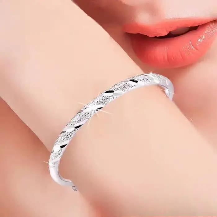 Bracelet en argent sterling 925 pour femmes et hommes