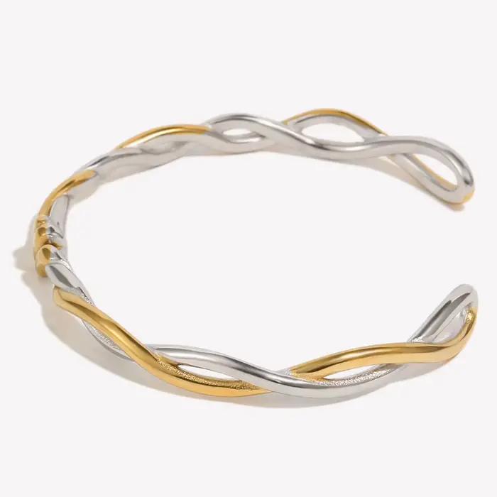 Bracelet E.B.belle à nœuds avec lignes