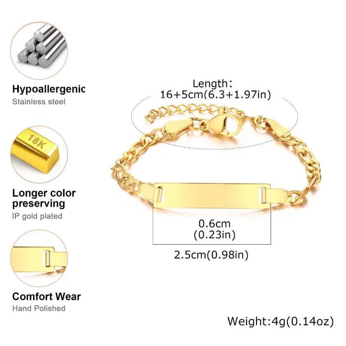 Bracelet élégant avec nom personnalisé