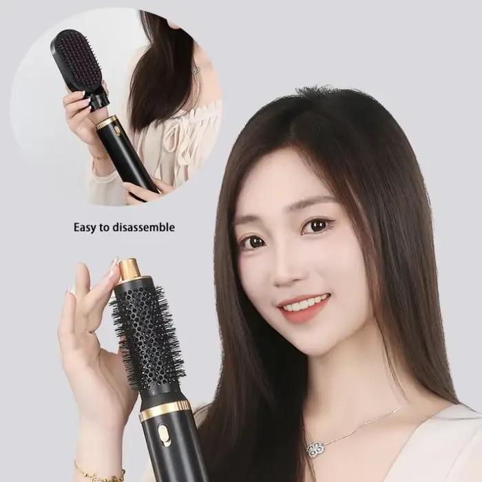 5 en 1 sèche-cheveux brosse peigne chaud ensemble professionnel fer à friser lisseur de cheveux outil de coiffure Air style sèche-cheveux ménage