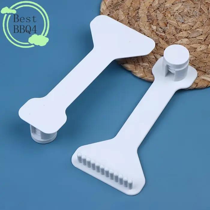 (BBQ4) Cadre de tressage pour bracelet DIY, fournitures de tissage manuel, outils de fixation pour motifs fixes, cadre de tissage de corde durable, 1/2 pièces