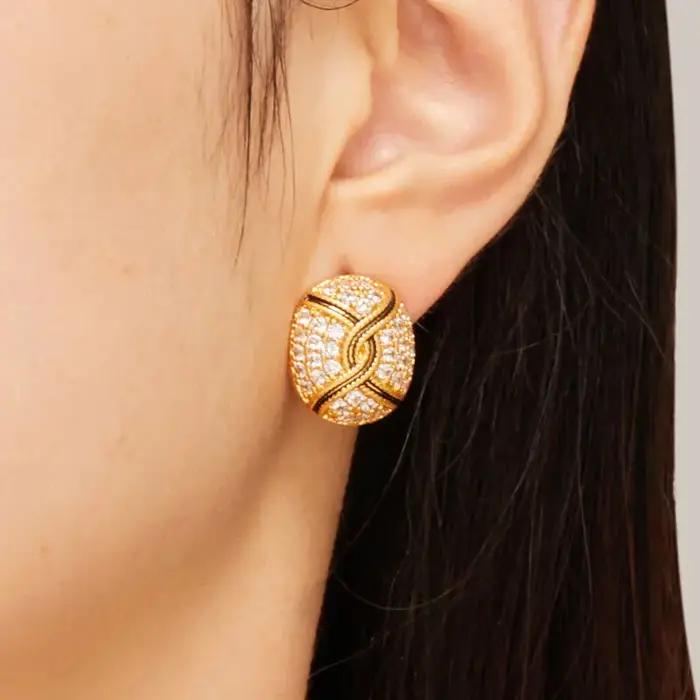 LEWIS SEGAL-Boucles d'oreilles en argent 925 pour filles