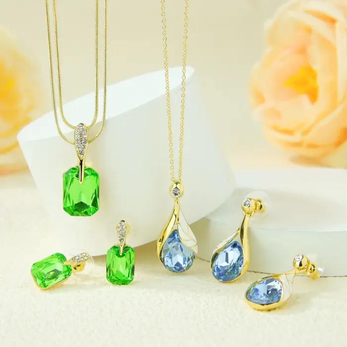 Parure de bijoux en cristal de haute qualité 2026
