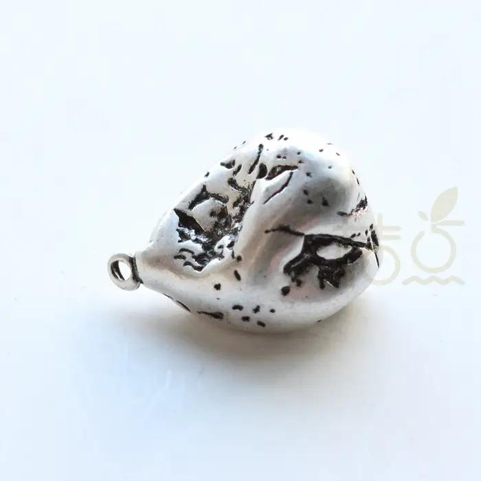 Fourniture de bricolage-noix de recherche en laiton massif plaqué haut de gamme une pièce-18x14mm (4