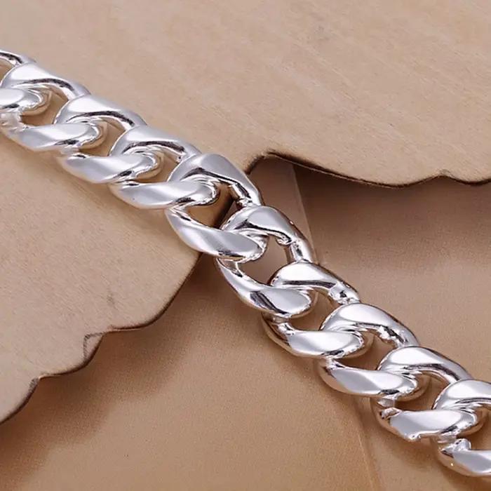 Bracelet en argent Sterling 925 design noble bracelet à breloques pour femmes élégance intemporelle soirée gala mariage