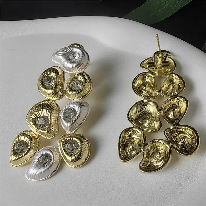 Ensemble de bijoux plaqués or 18 carats pour femmes